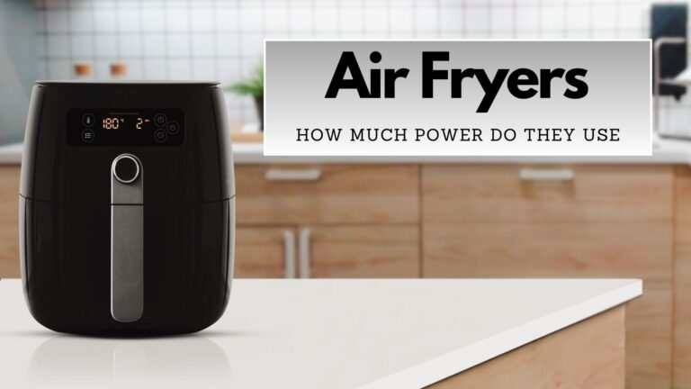 How Many Watts Does An Air Fryer Use? - Air Fryer Wattage Data - Watts