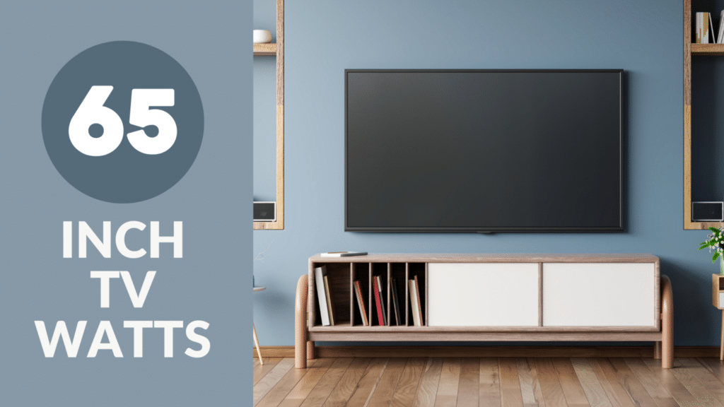 How Many Watts Does a 65 Inch TV Use? Watts Guide